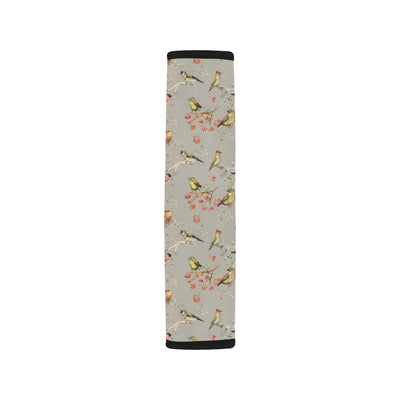 Birds Pattern Print Design 03 Car Seat Belt Cover