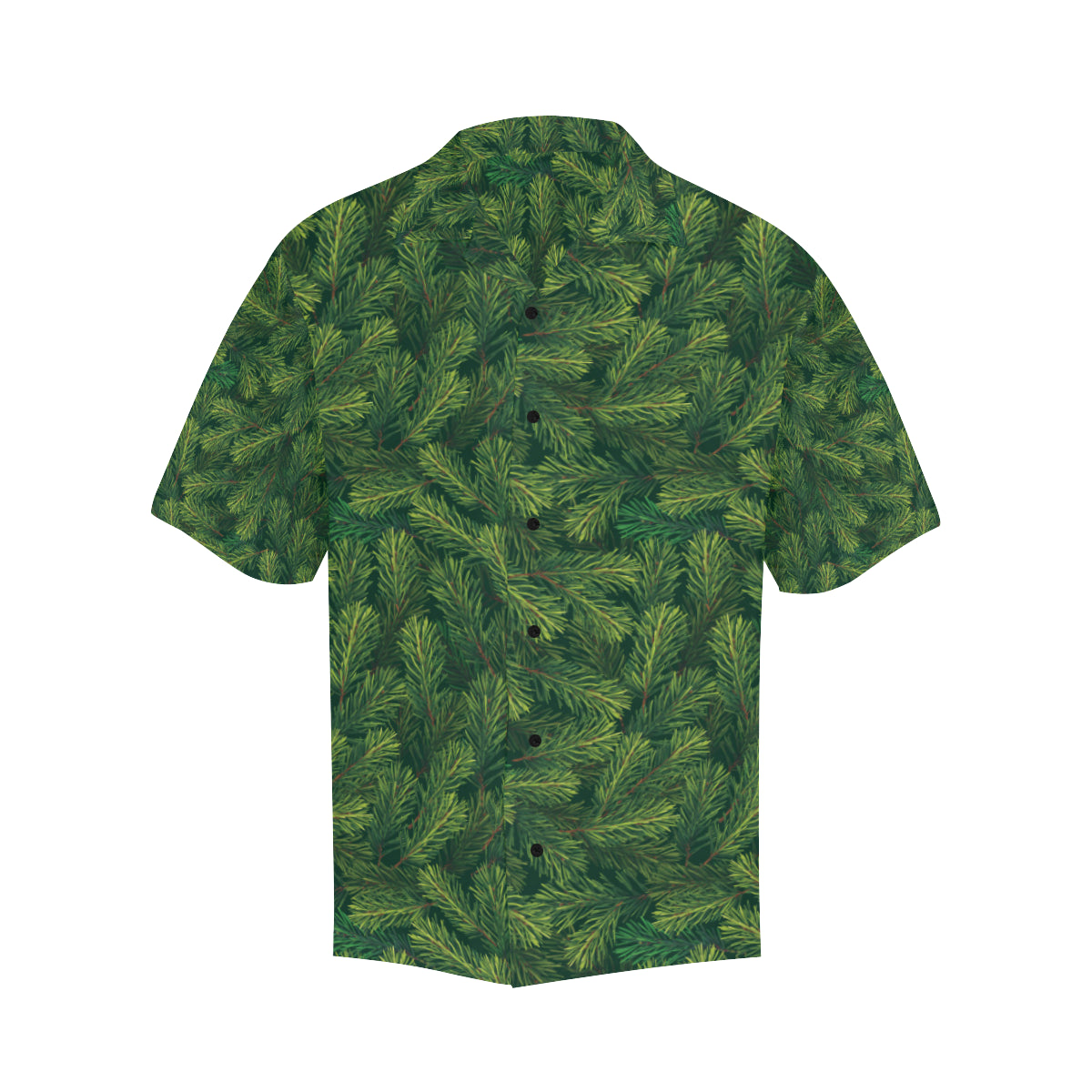 Christmas Tree Pattern Print Design 02 Men's Hawaiian Shirt