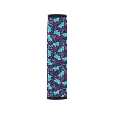 Butterfly Pattern Print Design 011 Car Seat Belt Cover