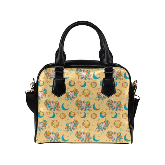 Aries Zodiac Pattern Print Design 03 Shoulder Handbag