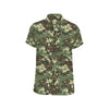 ACU Digital Army Camouflage Men's Short Sleeve Button Up Shirt