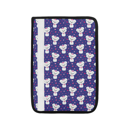 Maltese Pattern Print Design 02 Car Seat Belt Cover
