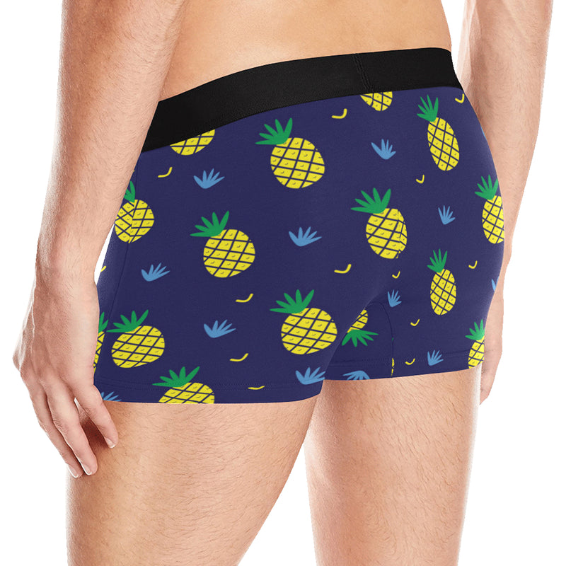 Pineapple Pattern Print Design A01 Men's Boxer Briefs