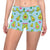 Avocado Pattern Print Design AC09 Yoga Shorts