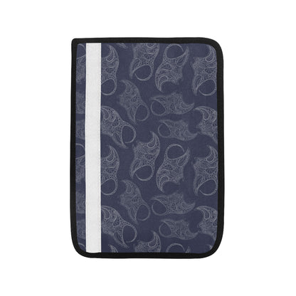Manta Ray Pattern Print Design 01 Car Seat Belt Cover