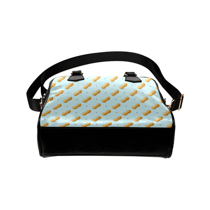 Peanut Pattern Print Design A03 Shoulder Handbag