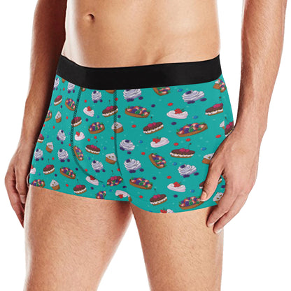 Cake Pattern Print Design 07 Men's Boxer Briefs