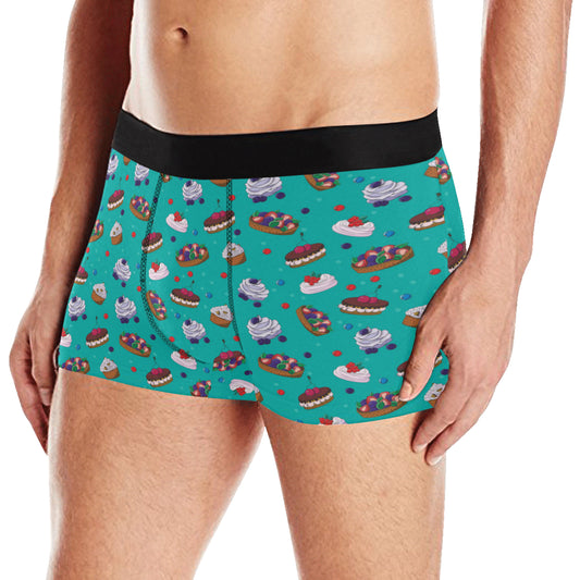 Cake Pattern Print Design 07 Men's Boxer Briefs