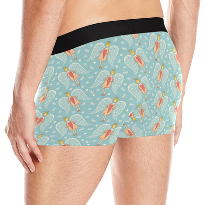 Angel Pattern Print Design 01 Men's Boxer Briefs