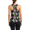 Amaryllis Pattern Print Design AL08 Women's Racerback Tank Top