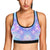 Galaxy Stardust Pastel Color Print Sports Bra