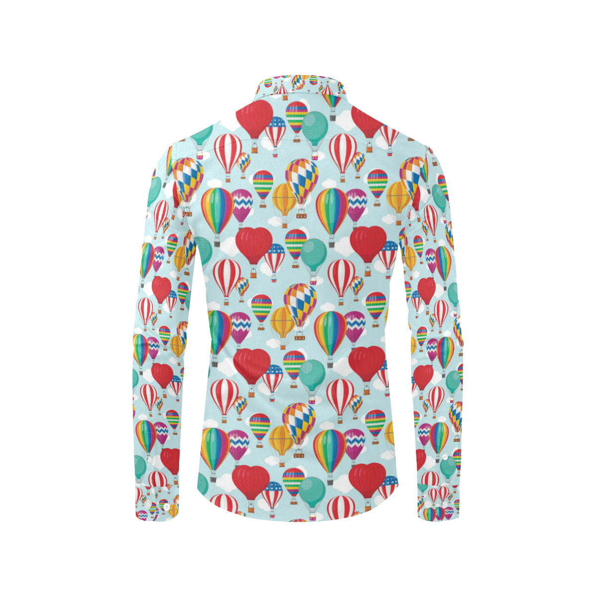Ballon Pattern Print Design 07 Men's Long Sleeve Shirt