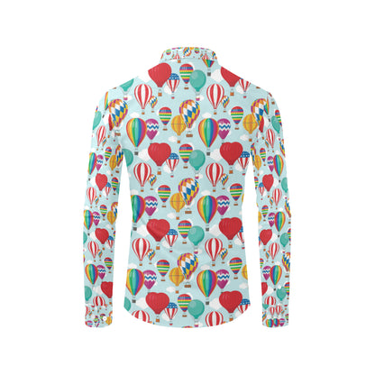 Ballon Pattern Print Design 07 Men's Long Sleeve Shirt