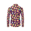 Cupcake Pattern Print Design 05 Men's Long Sleeve Shirt