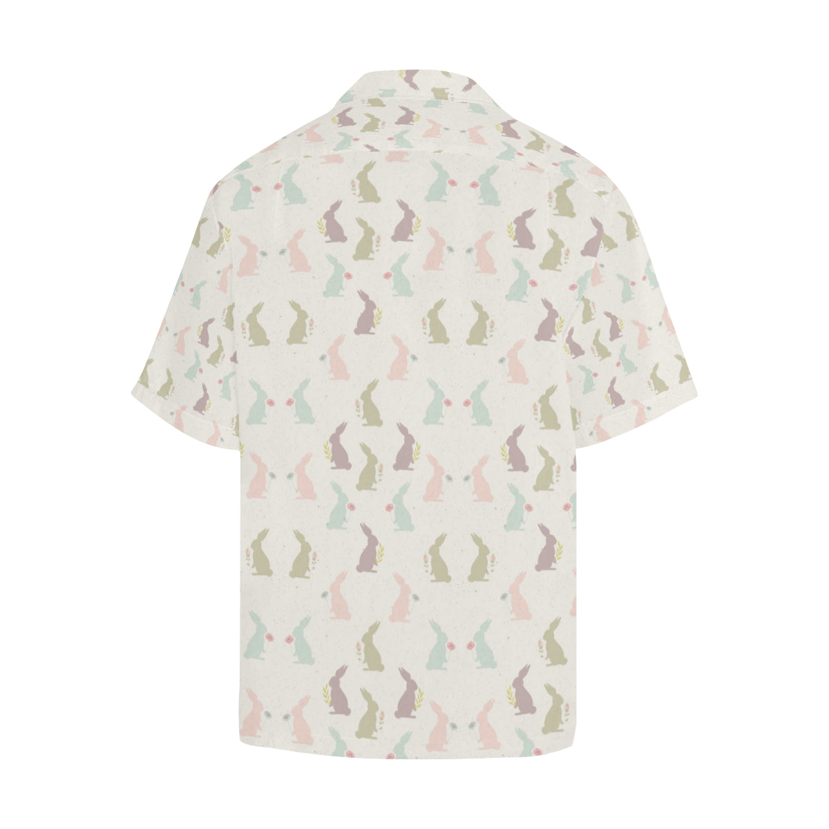 Bunny Pattern Print Design 05 Men's Hawaiian Shirt