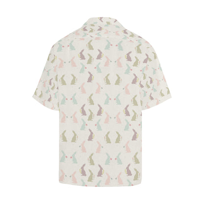Bunny Pattern Print Design 05 Men's Hawaiian Shirt
