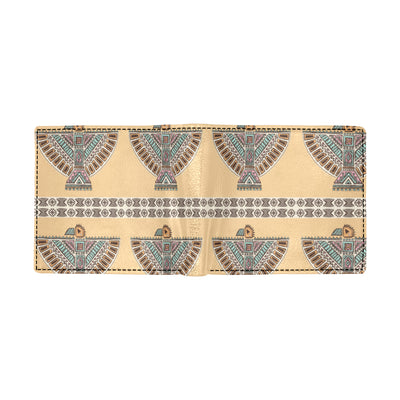 Native American Eagle Pattern Men's ID Card Wallet