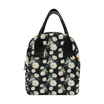 Daisy Pattern Print Design DS07 Insulated Lunch Bag