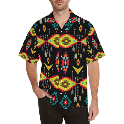 Native Pattern Print Design A05 Men's Hawaiian Shirt