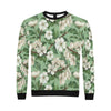 Apple blossom Pattern Print Design AB02 Men Long Sleeve Sweatshirt