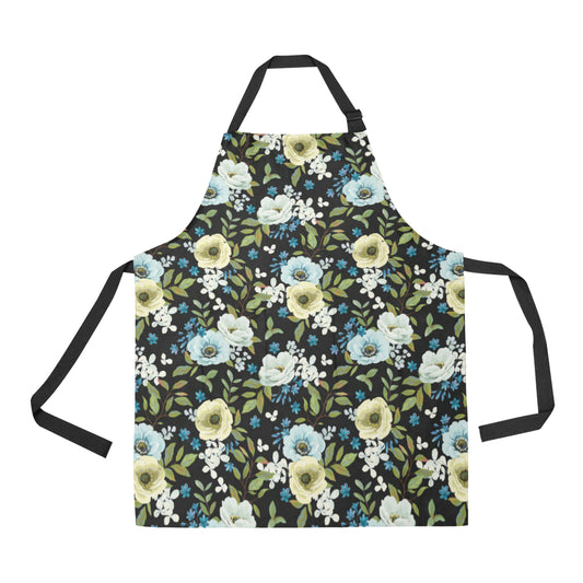 Anemone Pattern Print Design AM03 Apron with Pocket
