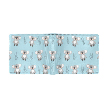 Koala Pattern Print Design 01 Men's ID Card Wallet