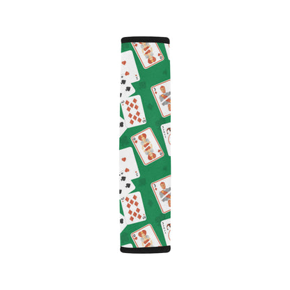 Poker Cards Pattern Print Design A03 Car Seat Belt Cover