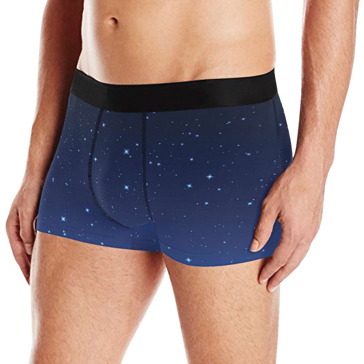 Night sky Pattern Print Design A01 Men's Boxer Briefs