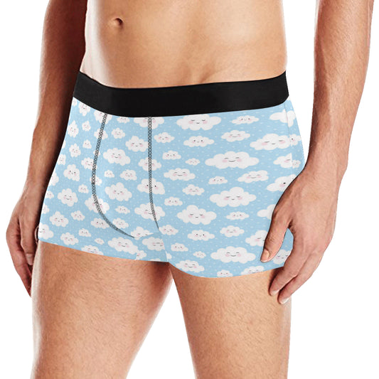 Cloud  Pattern Print Design 02 Men's Boxer Briefs