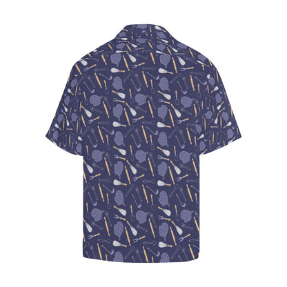 Cooking Kitchen Tools Pattern Print Design 04 Men's Hawaiian Shirt