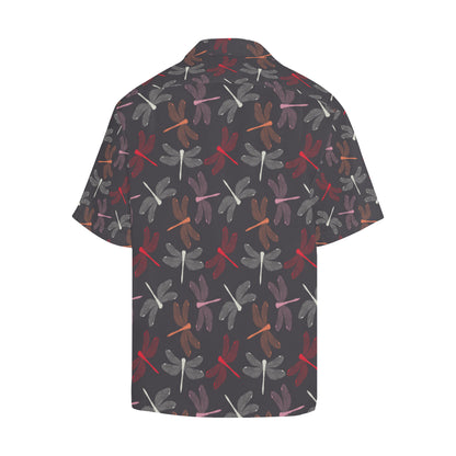 Dragonfly Pattern Print Design 01 Men's Hawaiian Shirt