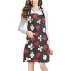 Poker Cards Pattern Print Design A02 Apron with Pocket