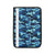 Camo Blue Pattern Print Design 04 Car Seat Belt Cover