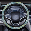 Butterfly Pattern Print Design 01 Steering Wheel Cover with Elastic Edge