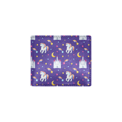 Unicorn Casttle Men's ID Card Wallet