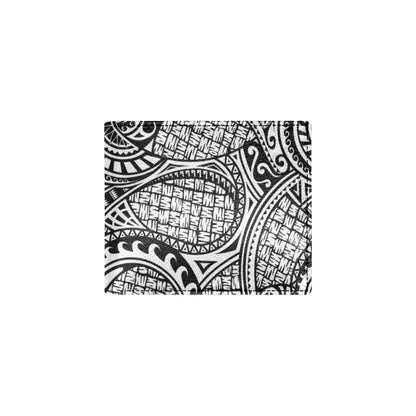 Polynesian Tribal Pattern Men's ID Card Wallet
