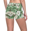 Apple blossom Pattern Print Design AB02 Yoga Shorts