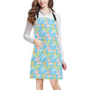 Butterfly Pattern Print Design 05 Apron with Pocket