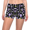 Lavender Pattern Print Design LV04 Yoga Shorts