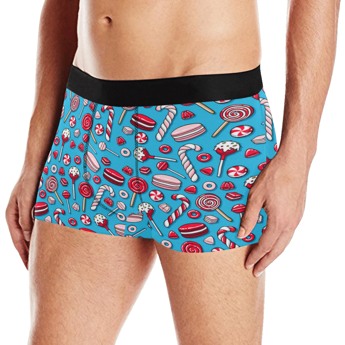 Candy Pattern Print Design 05 Men's Boxer Briefs
