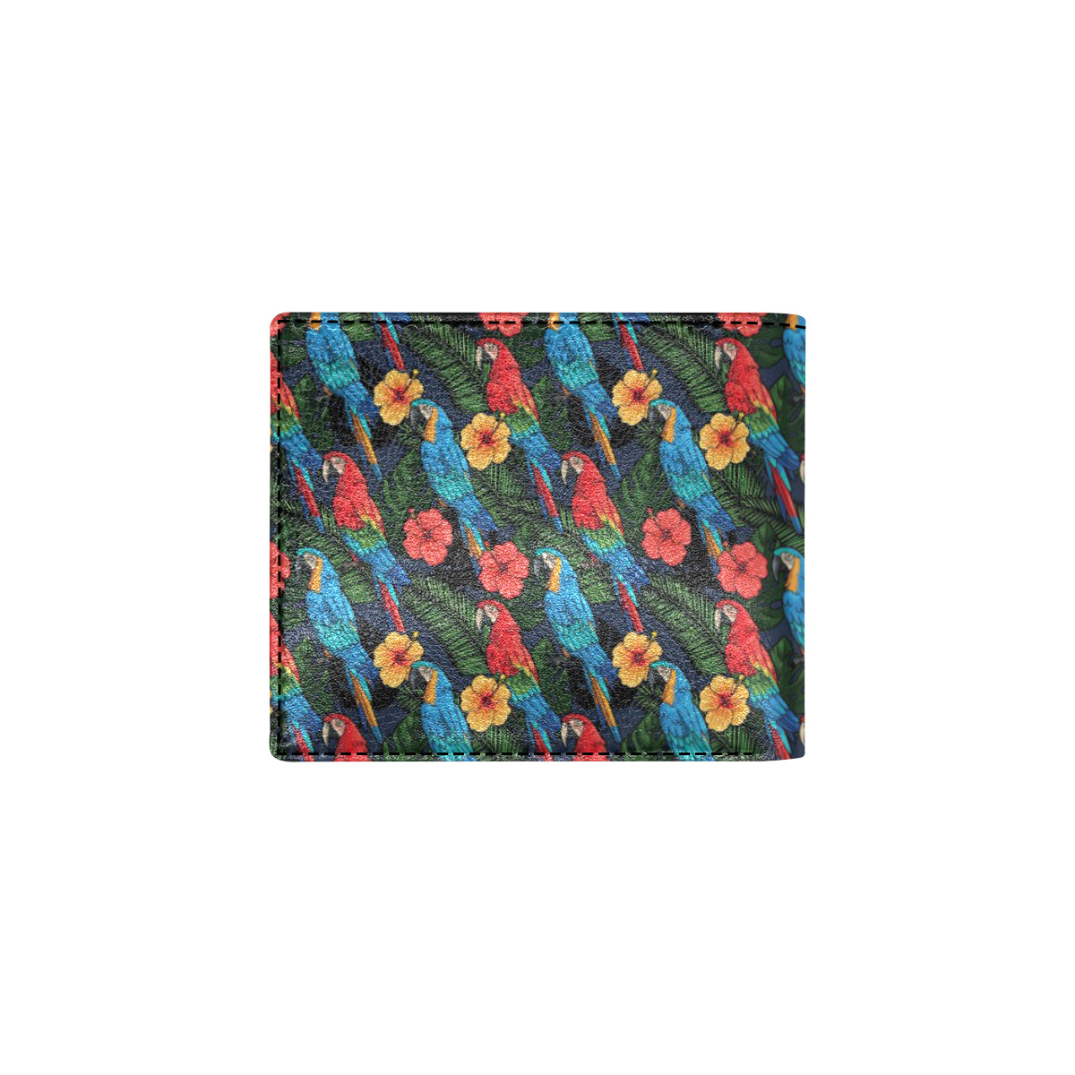 Parrot Pattern Print Design A01 Men's ID Card Wallet