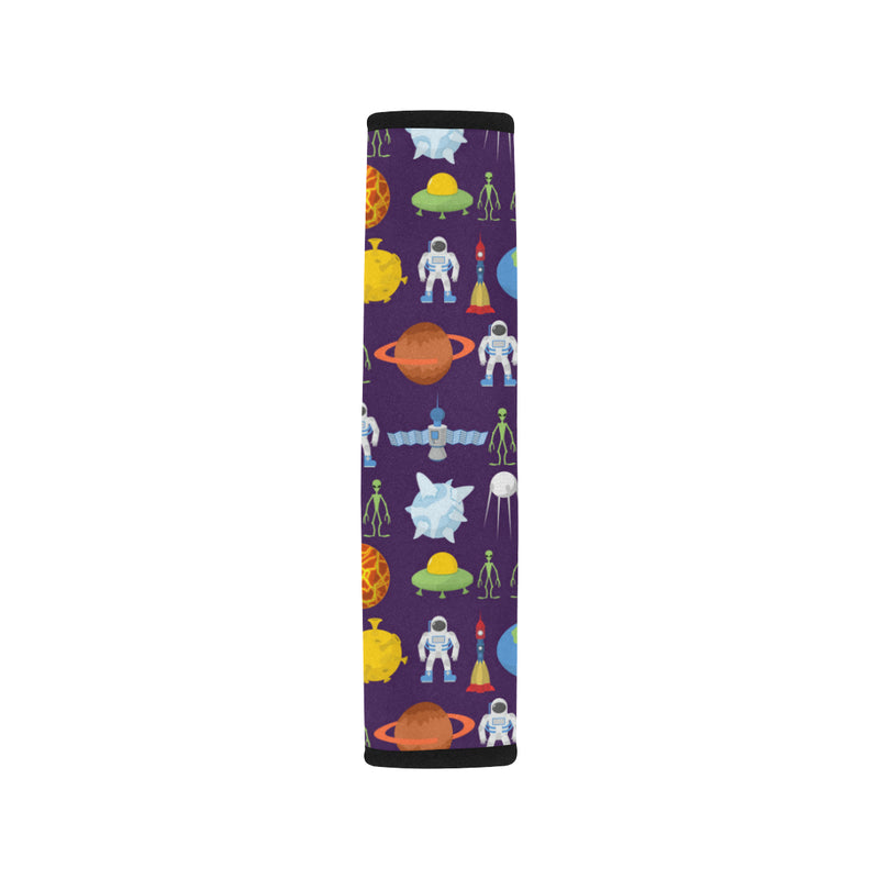 Alien Astronaut Planet Car Seat Belt Cover