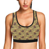 Western Cowboy Themed Sports Bra