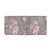 Cherry Blossom Pattern Print Design CB05 Men's ID Card Wallet