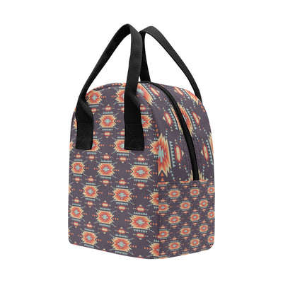 Tribal indians Aztec Insulated Lunch Bag