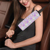 Unicorn Rainbow Star Heart Print Car Seat Belt Cover