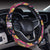 Ganesha Indian Pattern Print Design 03 Steering Wheel Cover with Elastic Edge