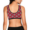 Aztec Pattern Print Design 10 Sports Bra