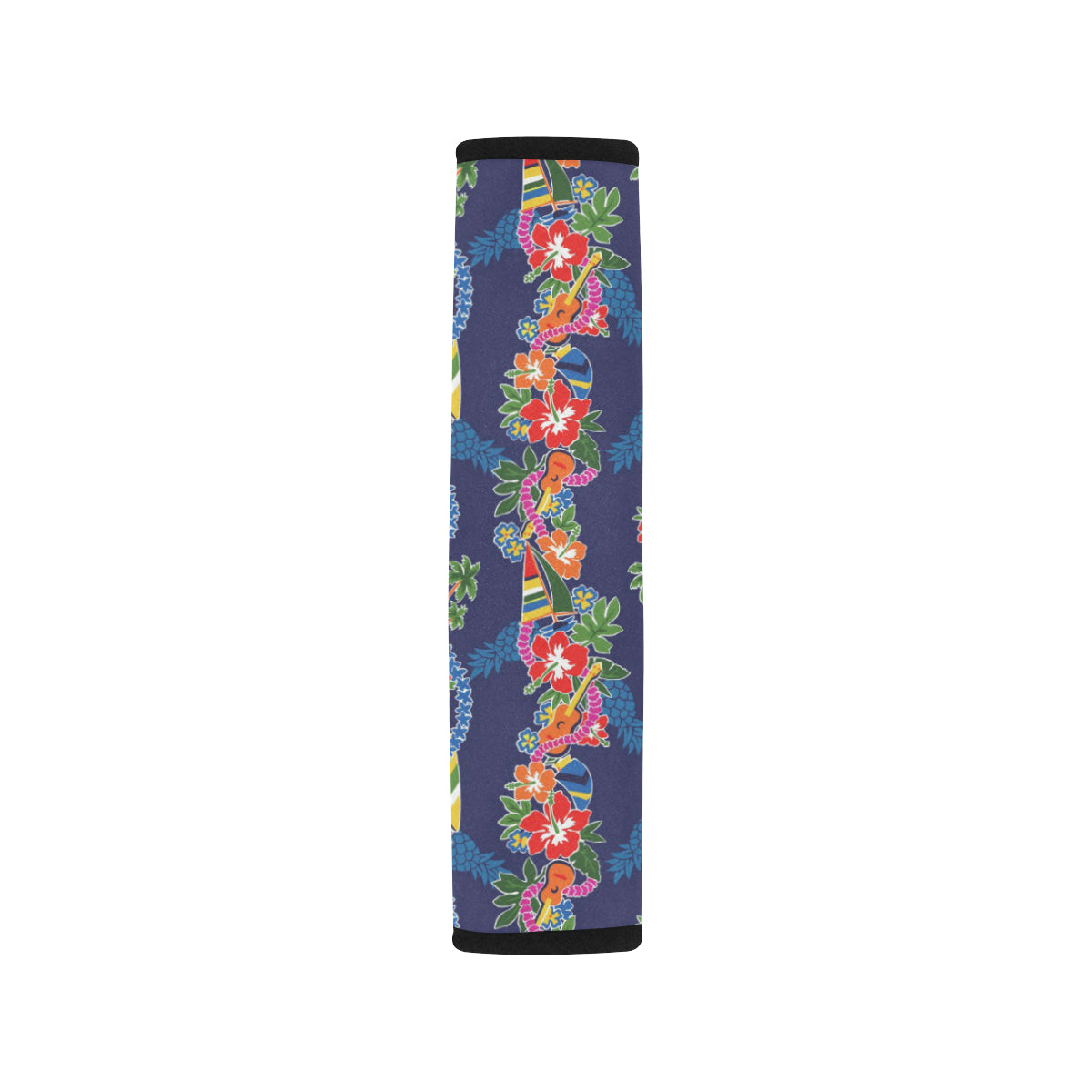 Hawaiian Themed Pattern Print Design H04 Car Seat Belt Cover