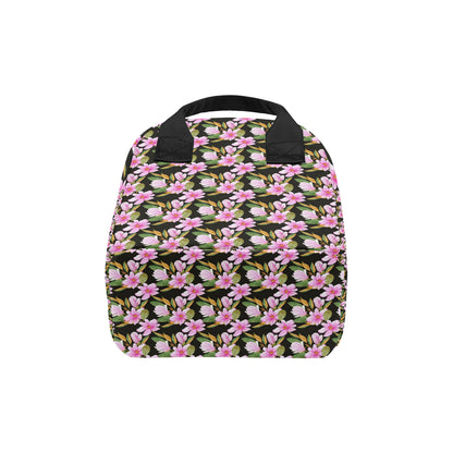 Magnolia Pattern Print Design MAG08 Insulated Lunch Bag